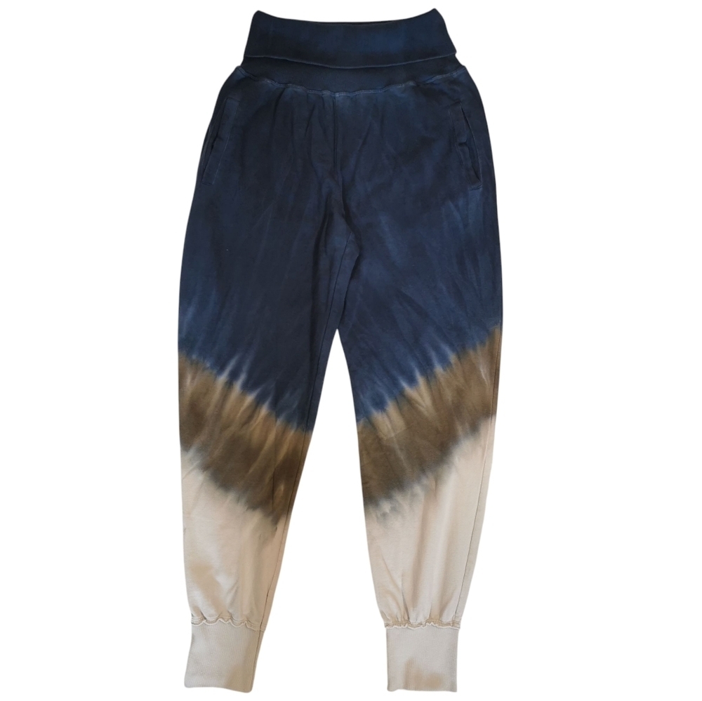 Young Fabulous & Broke Blue Ombre Groove Jogger Sweatpants - Sz L